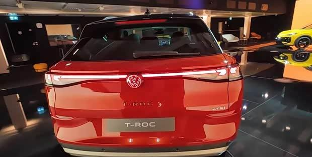 【E汽车】全新一代大众T-ROC混动版官图曝光