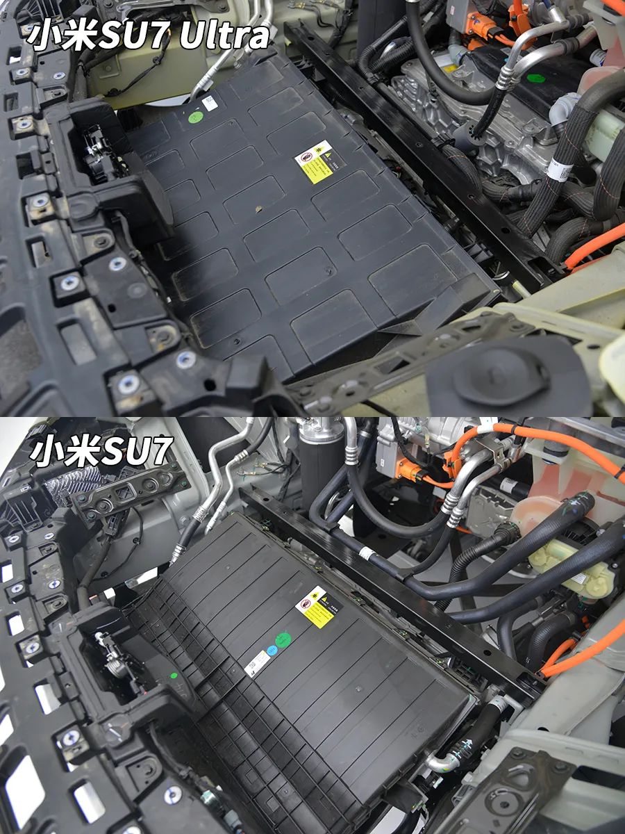 小米SU7 Ultra拆车：没用更多铝合金，想减重花钱选碳纤维！