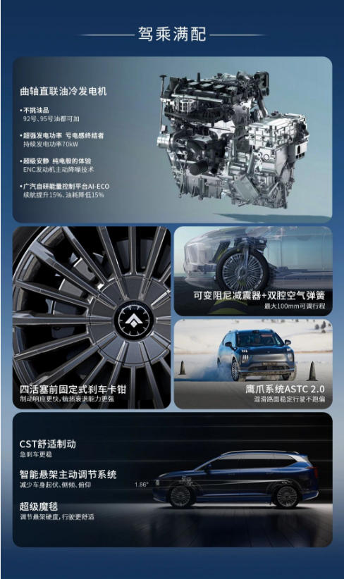纯电续航350km，26.98万的昊铂HL增程加入“围剿”理想大军