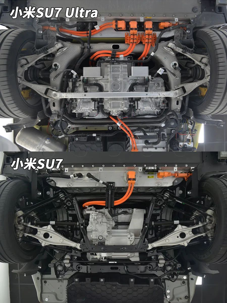 小米SU7 Ultra拆车：国产顶尖堆料！为什么性能稍逊特斯拉？