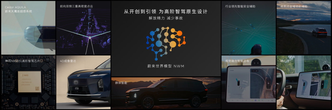 从开创到引领，蔚来全新ES8开启预售，41.68万元起！