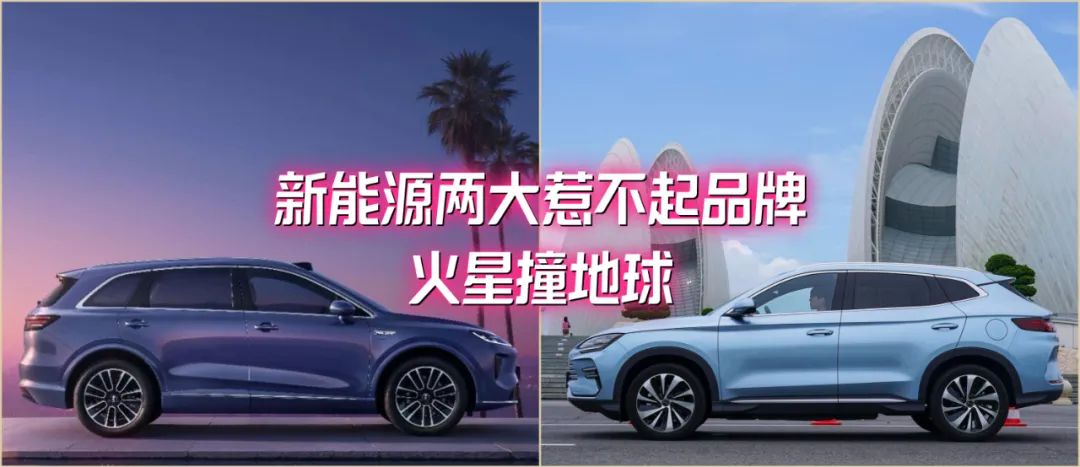 新能源两大惹不起品牌“撞车”