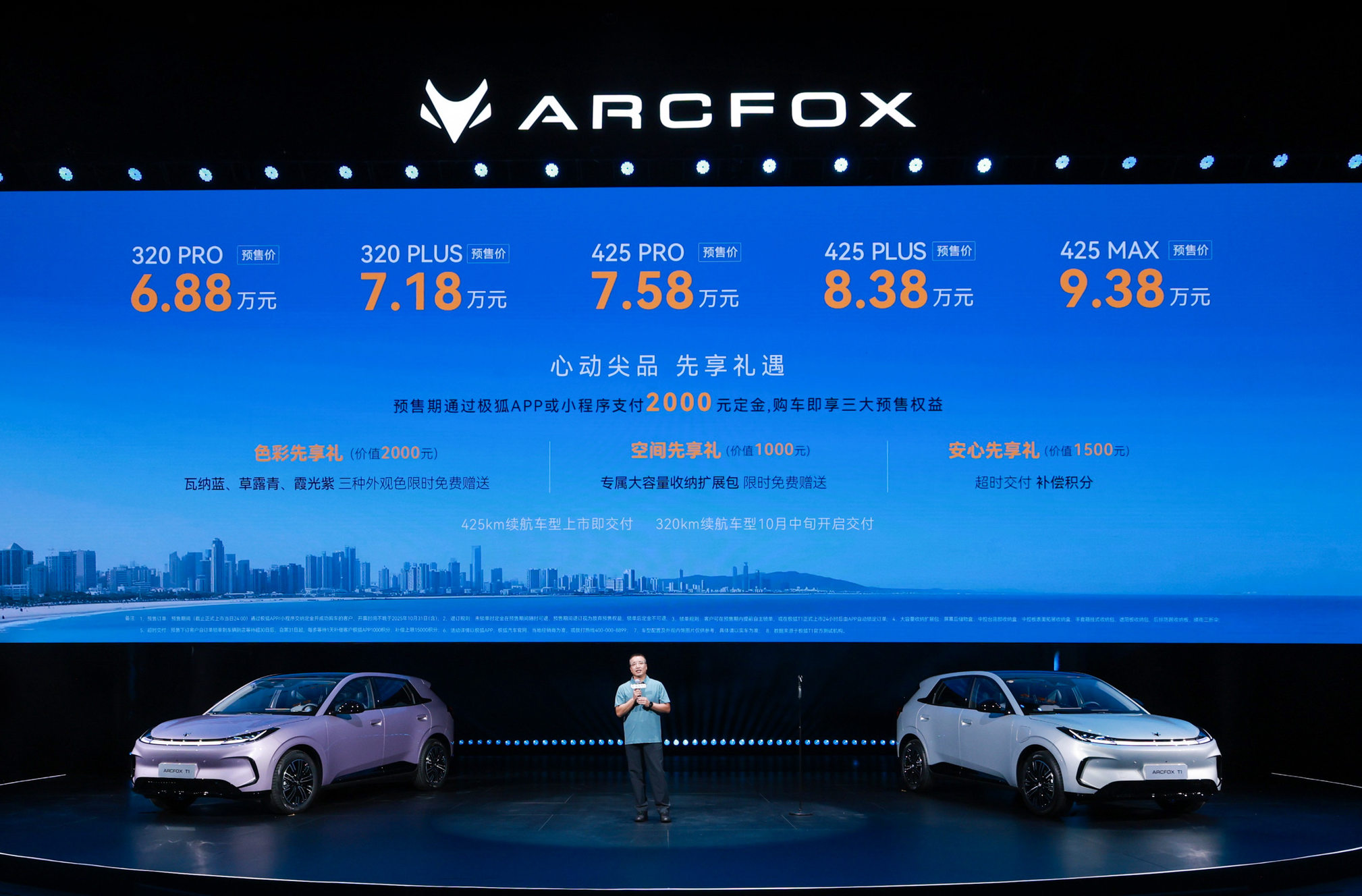 6.88万起售，极狐T1预售来袭：用“大格局”颠覆A0级纯电认知