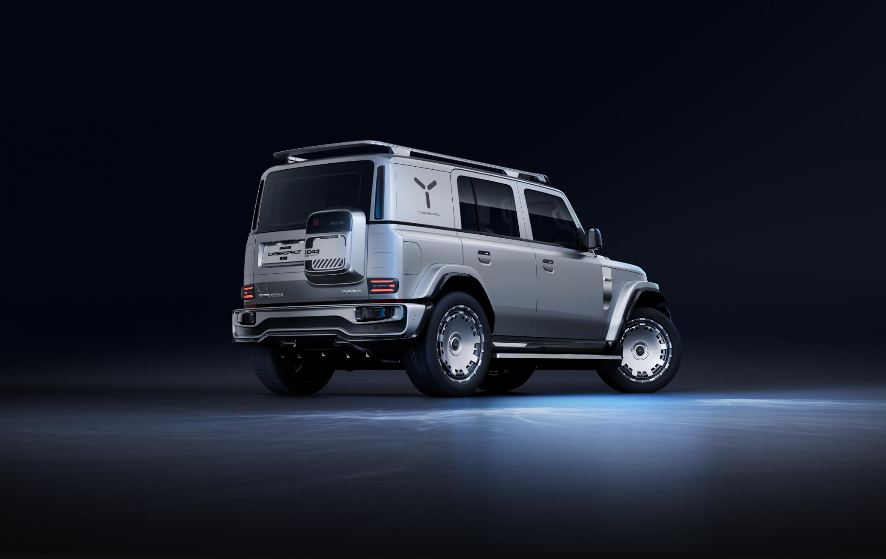 别着急出手 成都车展四款“方盒子”SUV来袭 iCAR V23赛博版领衔