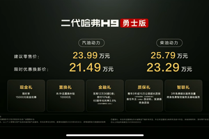 二代哈弗H9勇士版上市：全能进阶，致敬每一位生活的勇士