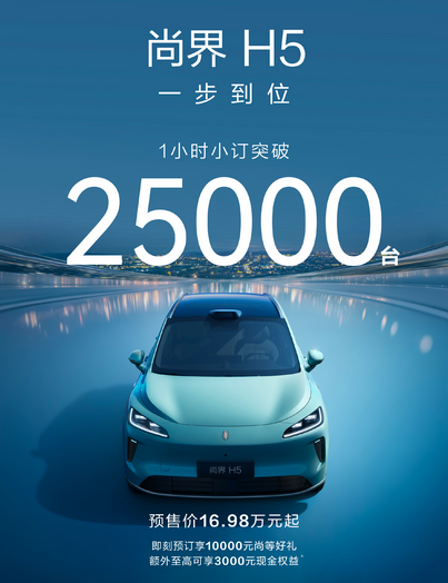 尚界H5预售订单数