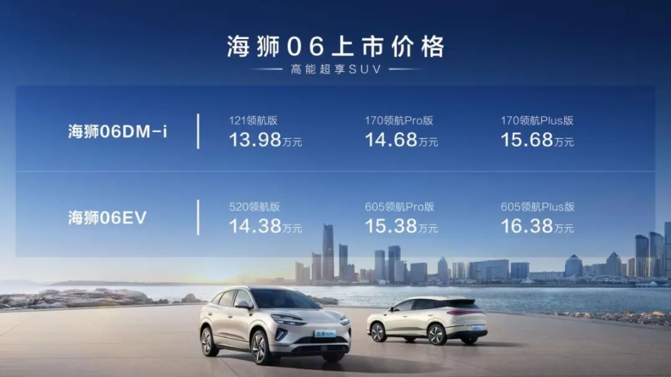 「不同凡享」比亚迪海狮 06 长春上市暨万人交车！
