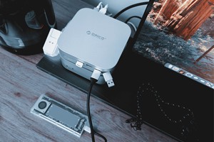 Mac Mini M4丐版最香，搭配奥睿科MiniLink桌面扩展坞，妥妥的生产力！