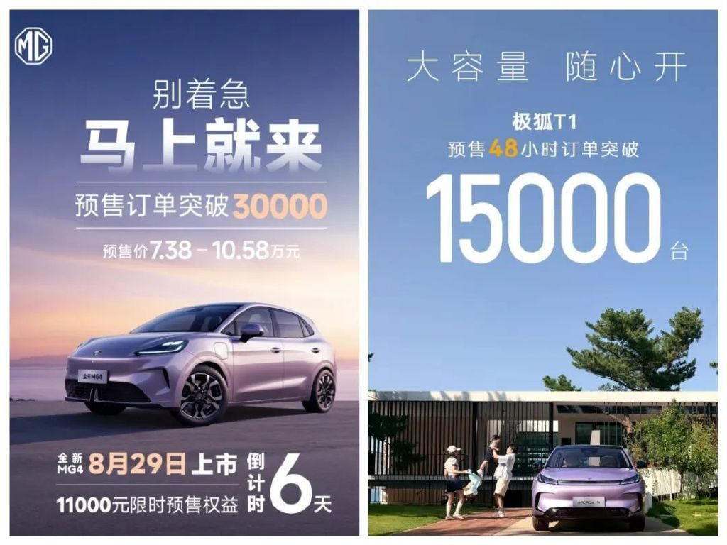 10万内预算别乱花，极狐T1和全新MG4该怎么选？