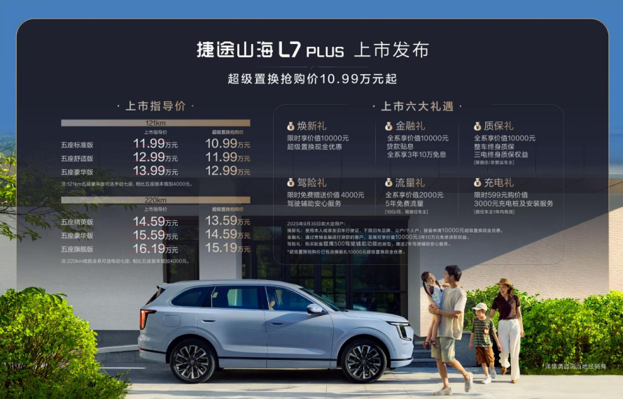 11万就能买到的豪华7座电混SUV？捷途山海L7 PLUS到底香不香