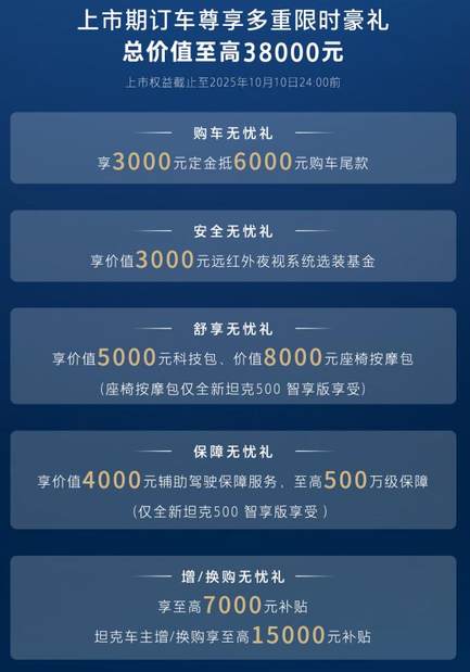致敬中国智慧 全新坦克500都江堰上市 起售价33.5万