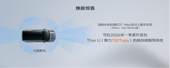 长安启源E07焕新上市，五大升级解锁向往的生活