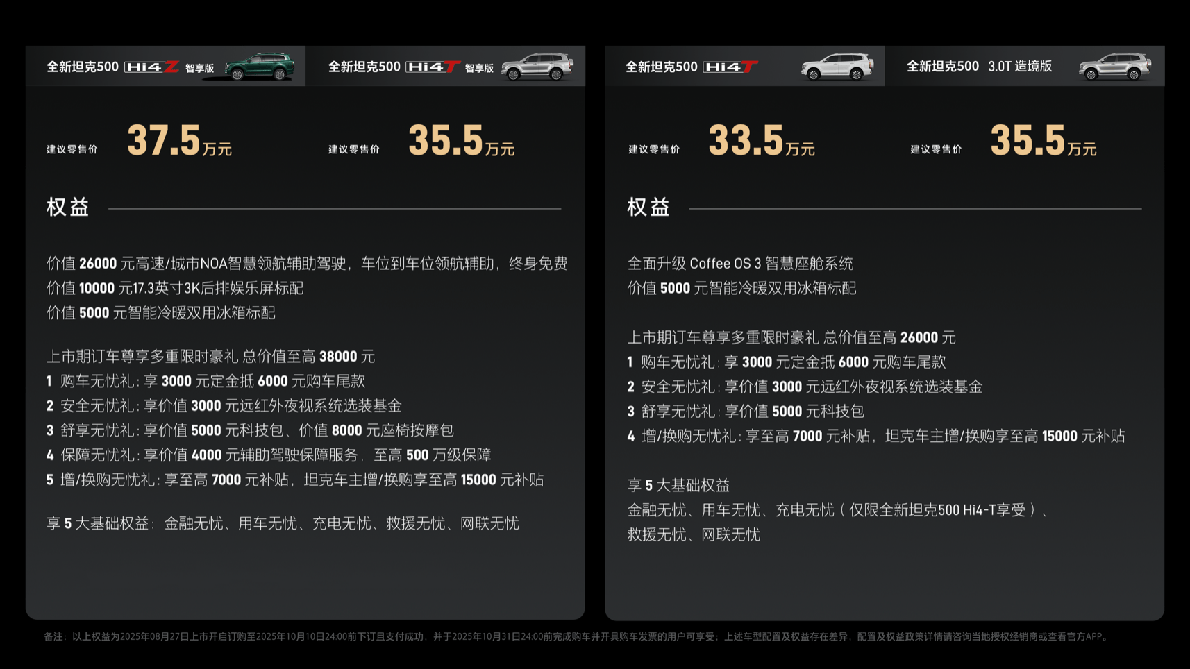 全新坦克500Hi4-T/Z智享版闪耀成都车展