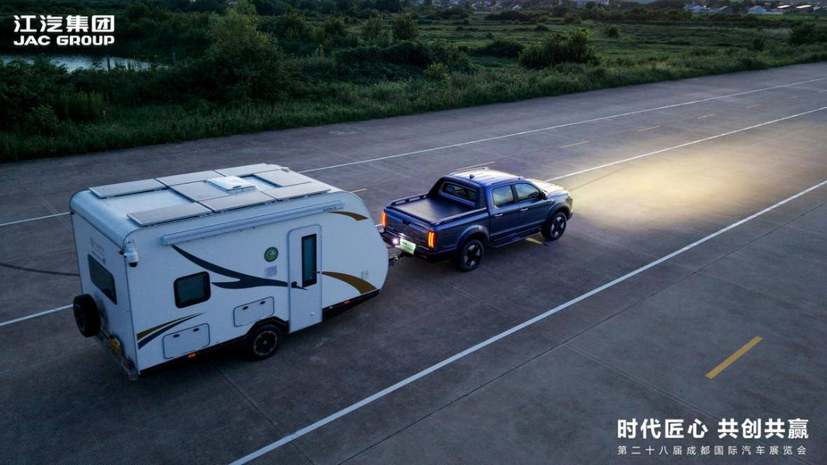 江淮皮卡新能源双子星全球上市15.98万起，PHEV+EV双动力