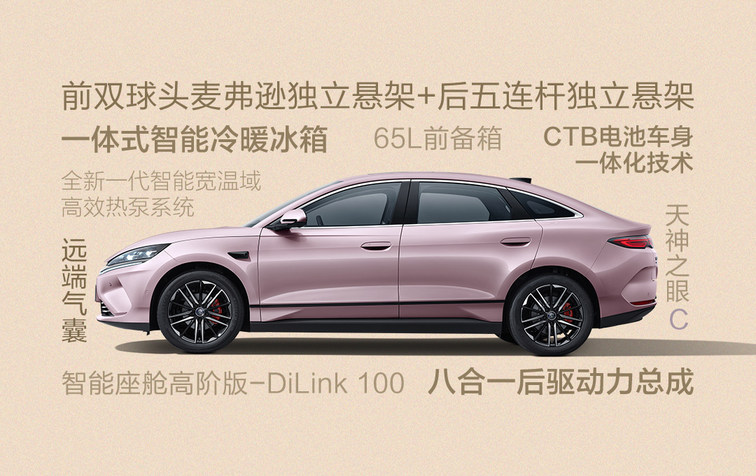 秦L EV上新545KM云辇型 七夕宠粉限时狂欢价12.98万元