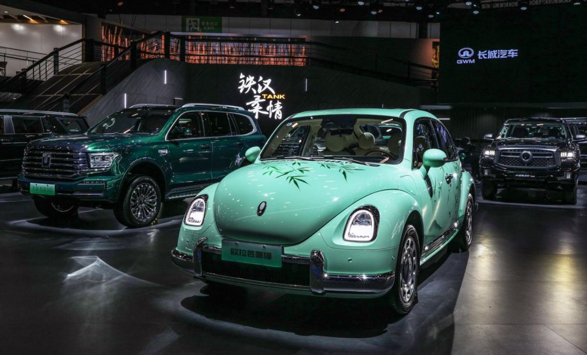 欧拉品牌亮相成都车展，不止好猫与痛车，真正大招还在后头？