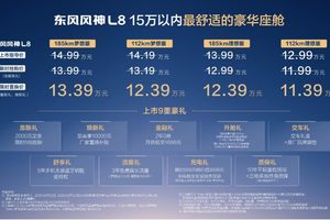 东风风神L8的五件套 把SUV变成移动豪宅