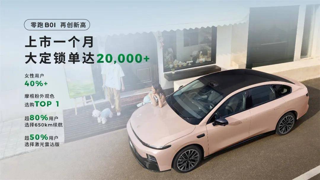 成都车展：零跑B10摩根粉亮相 B01万台交付