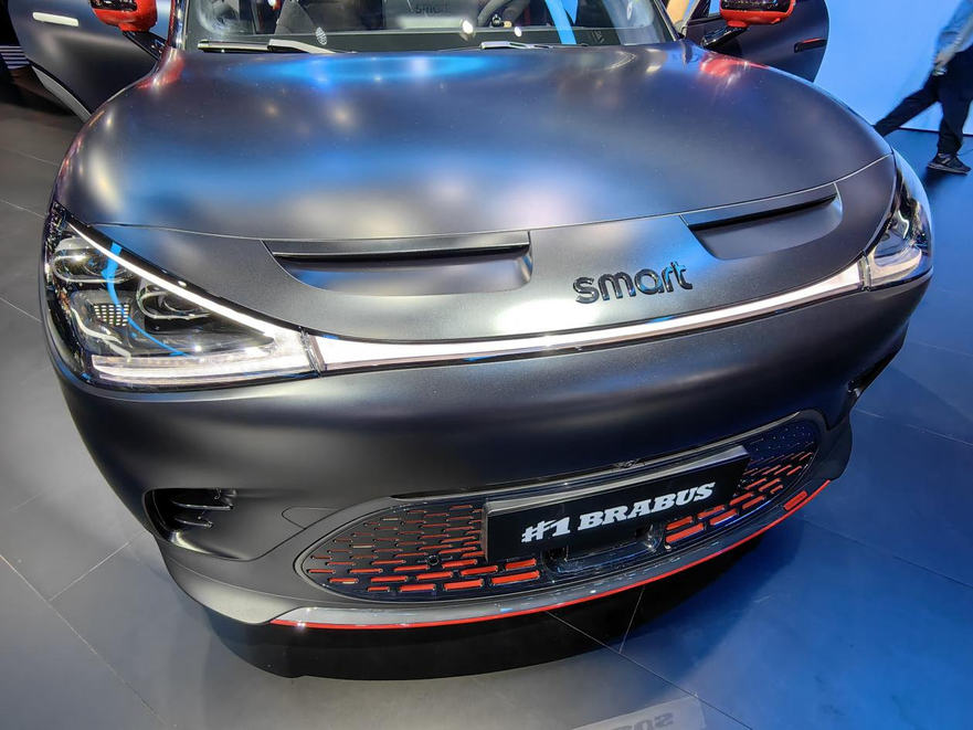 2026款smart #1 BRABUS性能版以暴力美学重塑都市性能车定义