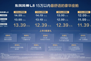 朱广权喊风神放手一搏 风神L8限时置换价11.39万起！