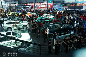 张雨绮亮相坦克展台 全新坦克500Hi4-T/Z智享版闪耀成都车展