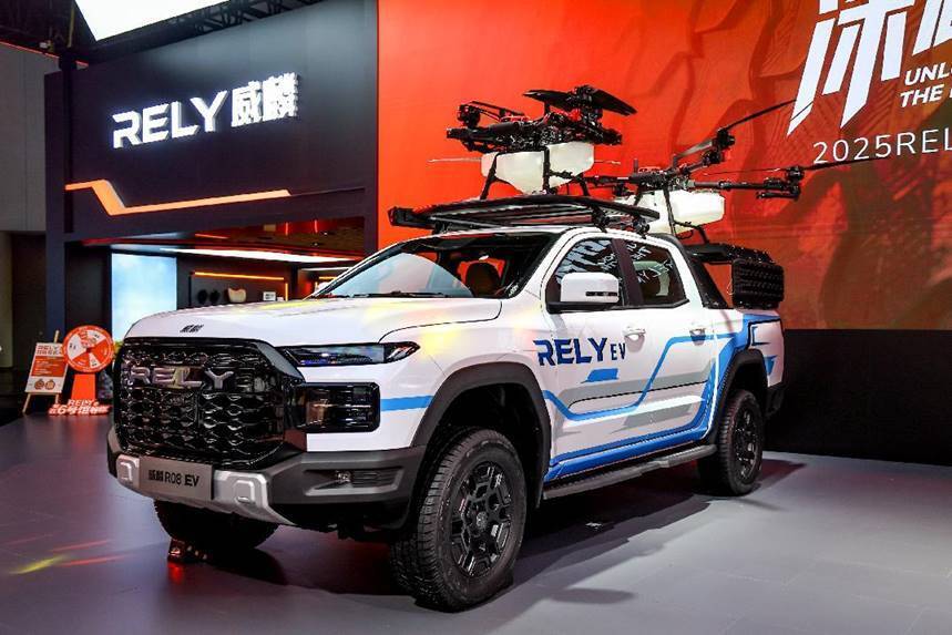 奇瑞RELY威麟家族成都车展首秀 威麟R08预售8.88万元起