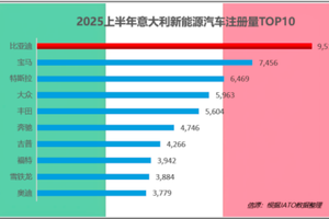 2025上半年比亚迪领跑全球多个新能源汽车市场
