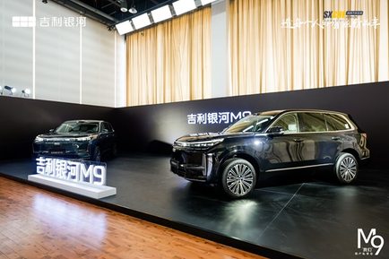 卷成麻花 9系旗舰SUV又来猛将吉利银河M9