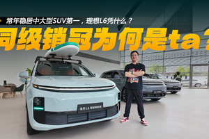 常年稳居中大型SUV第一，理想L6凭什么？
