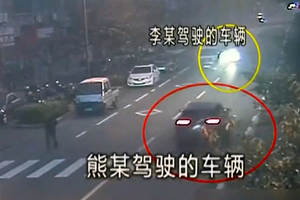 会车未关远光灯致对向车辆撞死行人，法院判决：远光灯司机也要赔