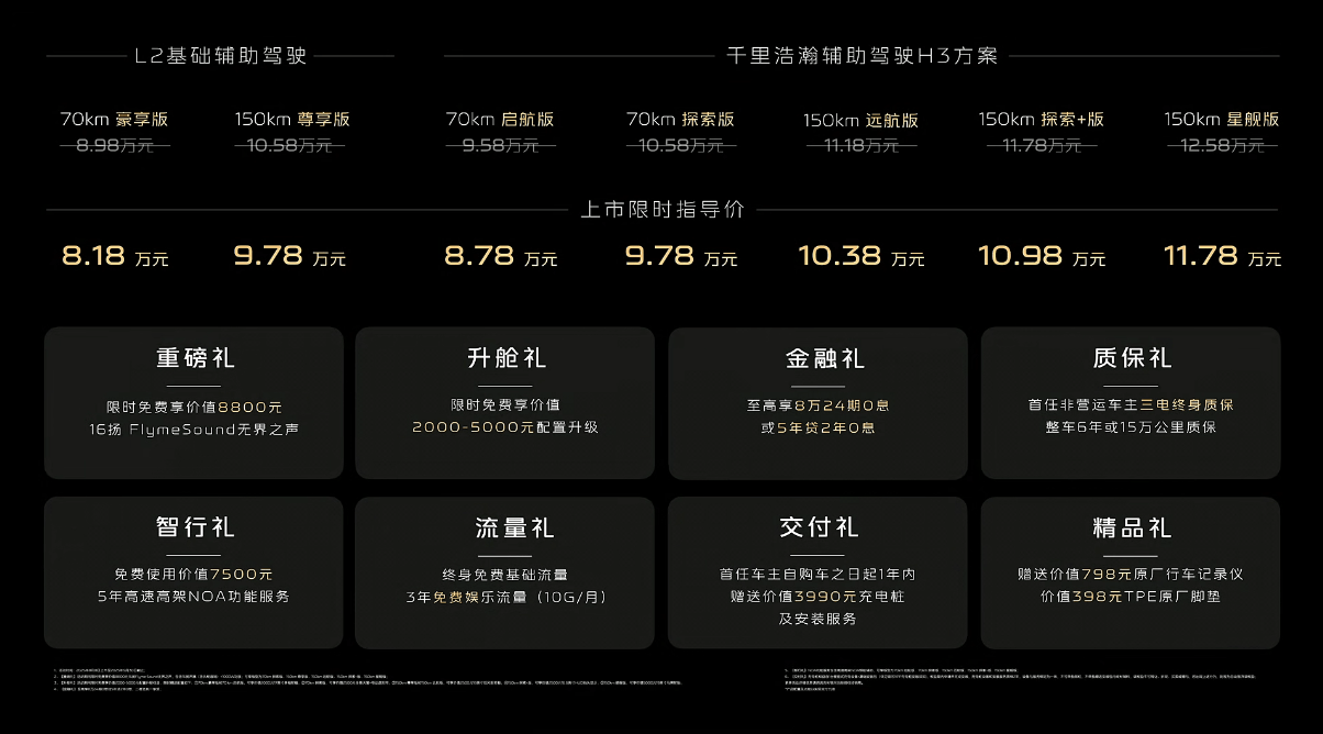 A级插混新王已就位！银河A7上市，8.18万起可以入了！