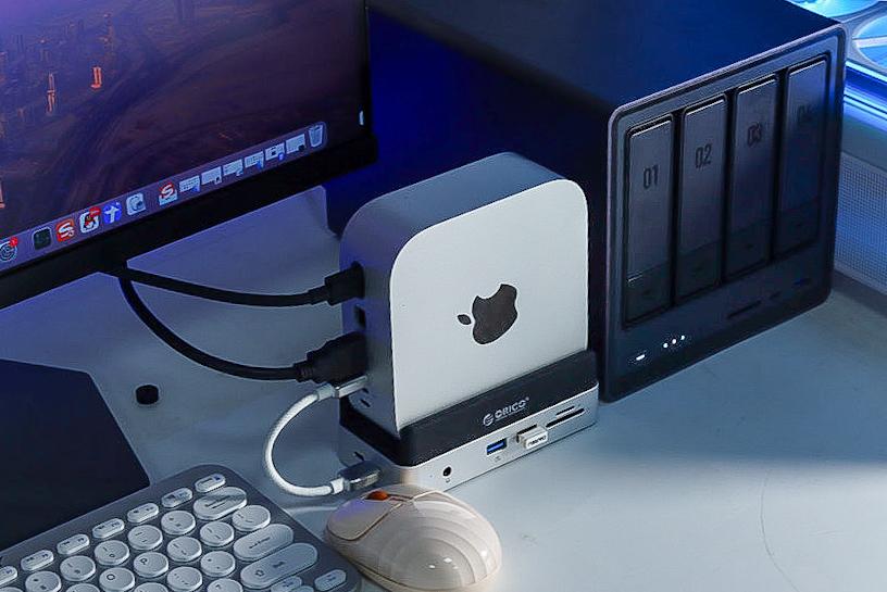 200出头的Mac mini M4扩展坞底座奥睿科MiniDock，不愧是价格屠夫