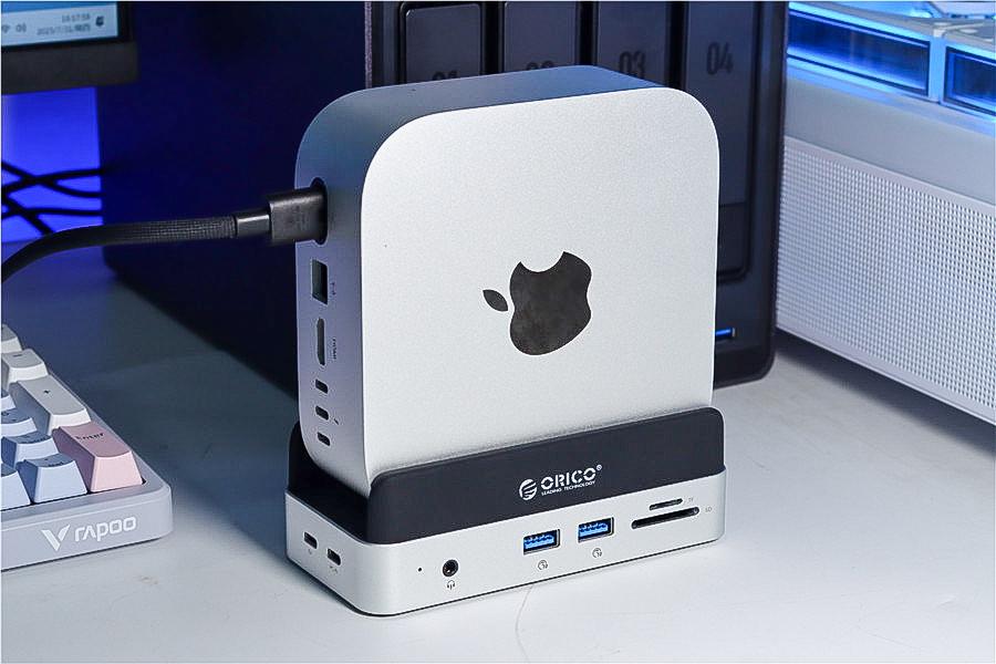 200出头的Mac mini M4扩展坞底座奥睿科MiniDock，不愧是价格屠夫