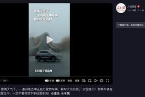 被雷击的比亚迪宋PLUS EV车况首次曝光