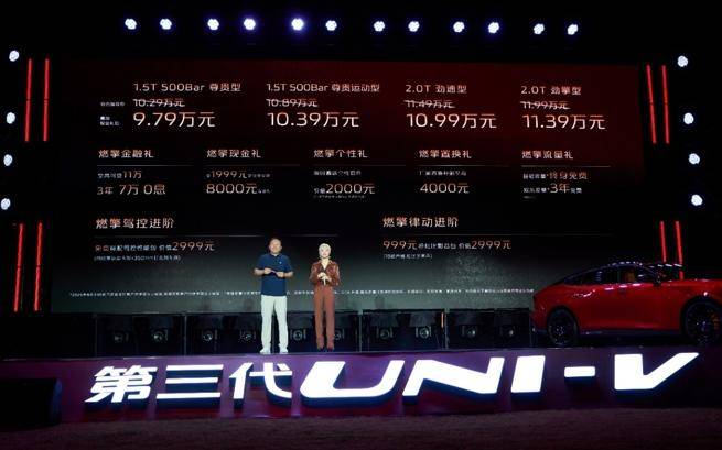 “笔畅严选”！到手价9.79万元起的长安第三代UNI-V到底好在哪？