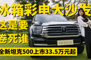 越野+智能+豪华，全新坦克500上市售价33.5万元起