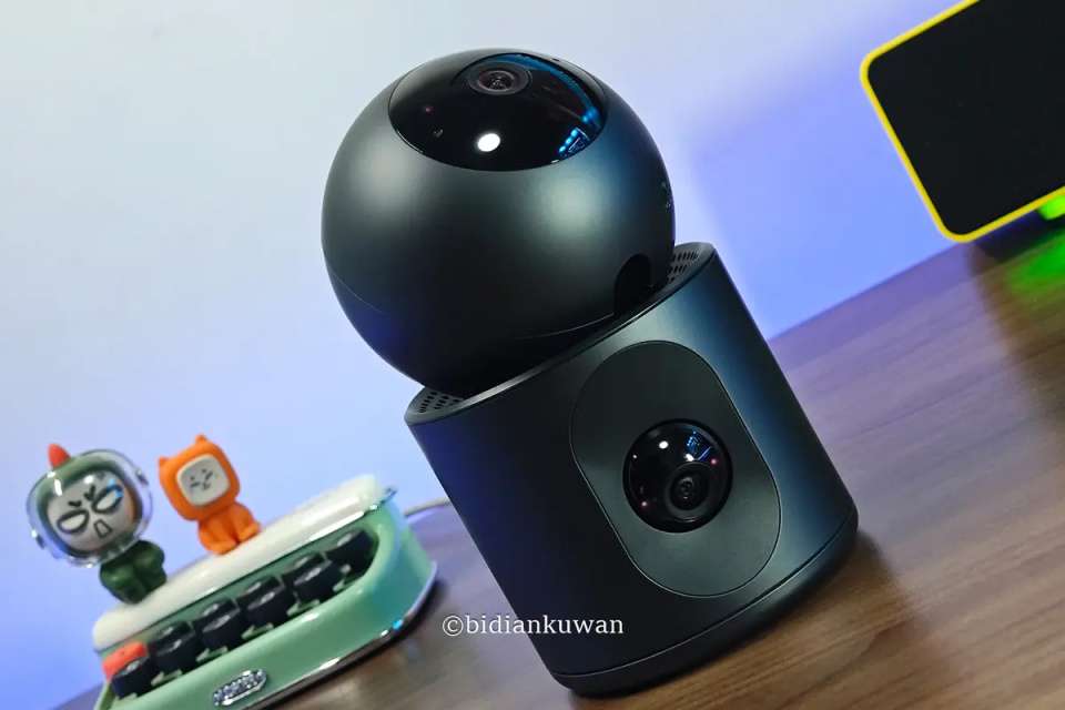 双镜四云台，全屋监控无死角：鸿蒙智选 海雀智能摄像头 双雀Max上手体验