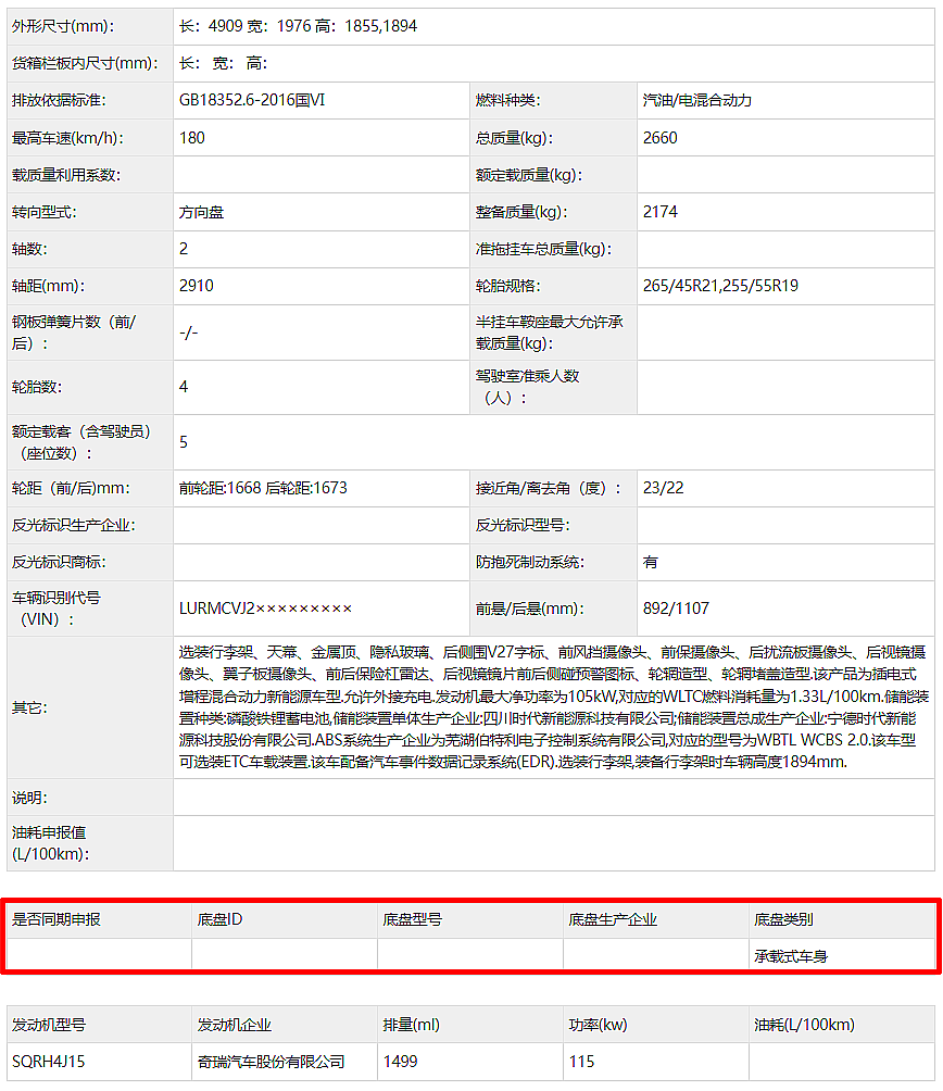 奇瑞iCAR V27已完成申报：车辆使用承载式车身，并非“青春版普拉多”