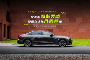 反差中的和谐美感，都藏在全新一汽奥迪A5L这抹“丹霞棕”里