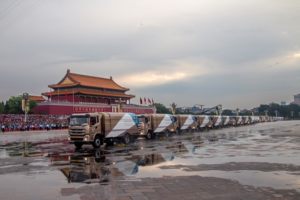 第零方阵！比亚迪纯电动环卫车护航九三阅兵