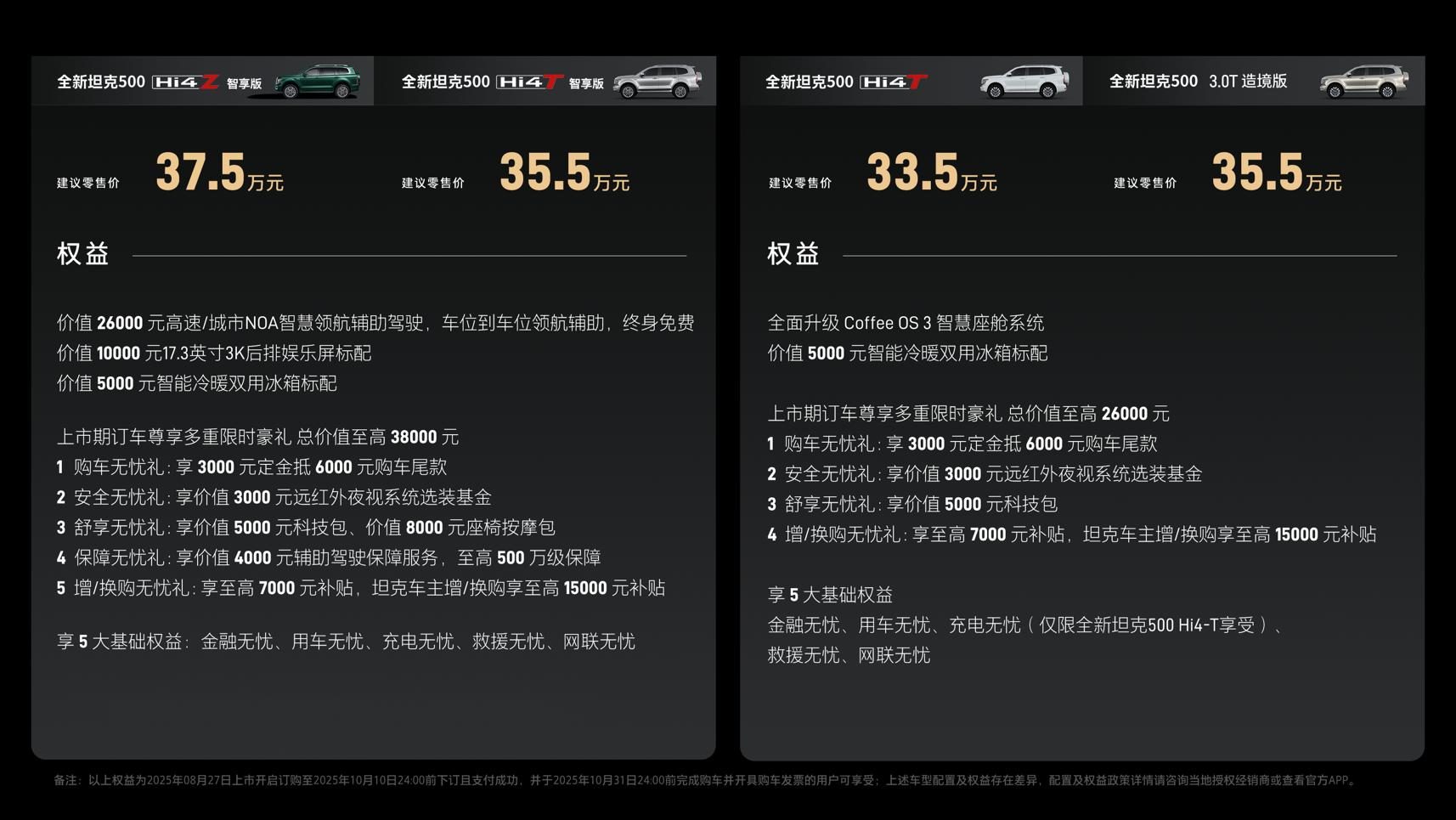 张雨绮助阵 全新坦克500Hi4-T/Z智享版闪耀成都车展